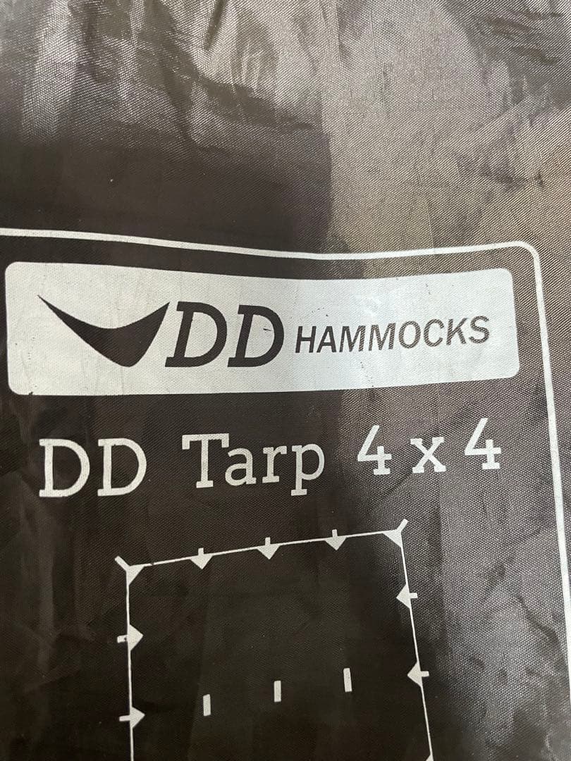 DD Tarp タープ 4×4 コヨーテブラウン　本体のみ