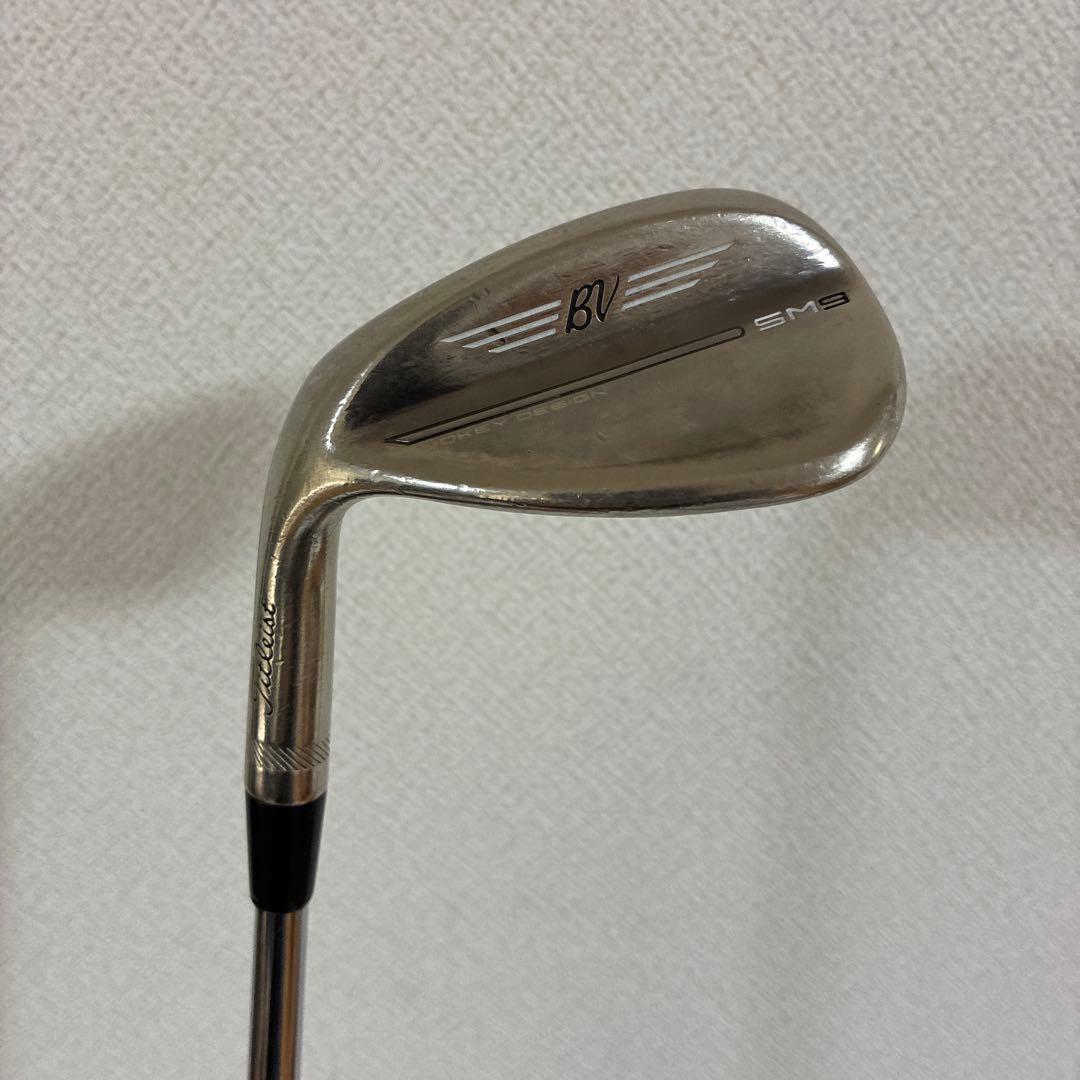 SM9 ブラッシュドスチール　54度 Sグラインド　レフティ