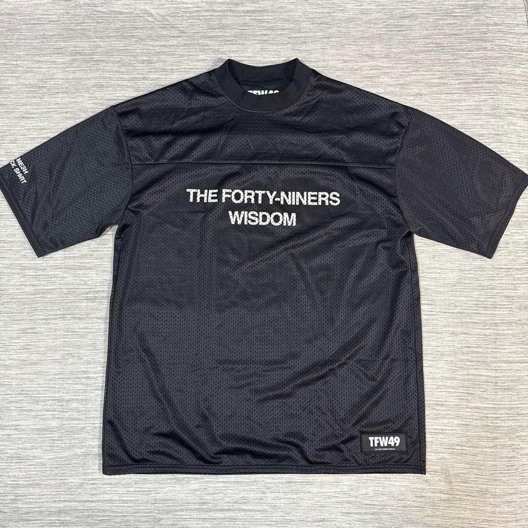 美品　TFW49 半袖ハイネックシャツ メンズ　XL