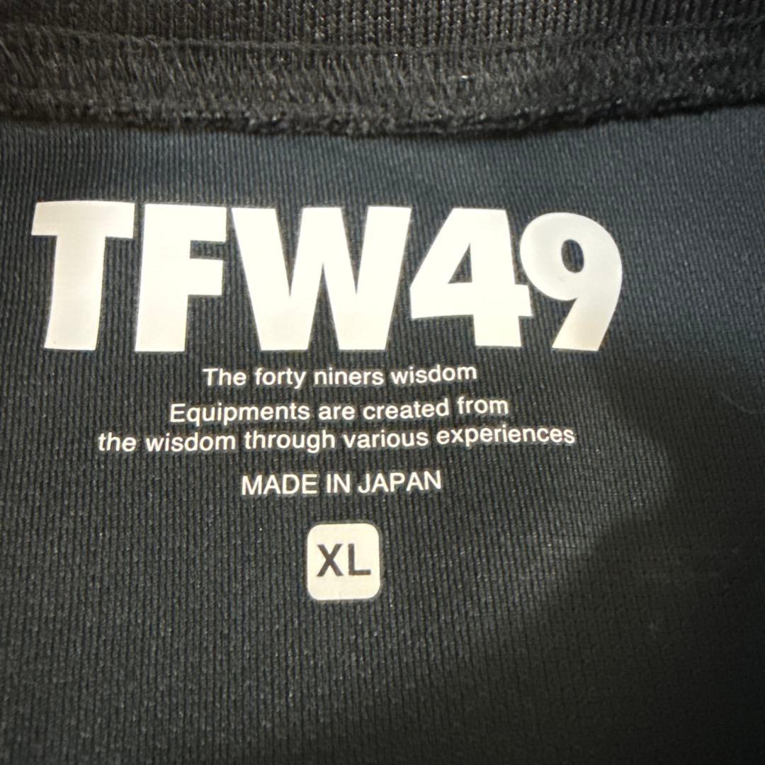 美品　TFW49 半袖ハイネックシャツ メンズ　XL