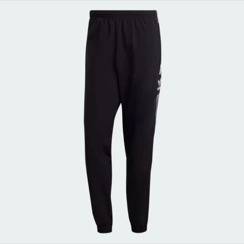 adidas 黒 ロックアップトラックパンツ
