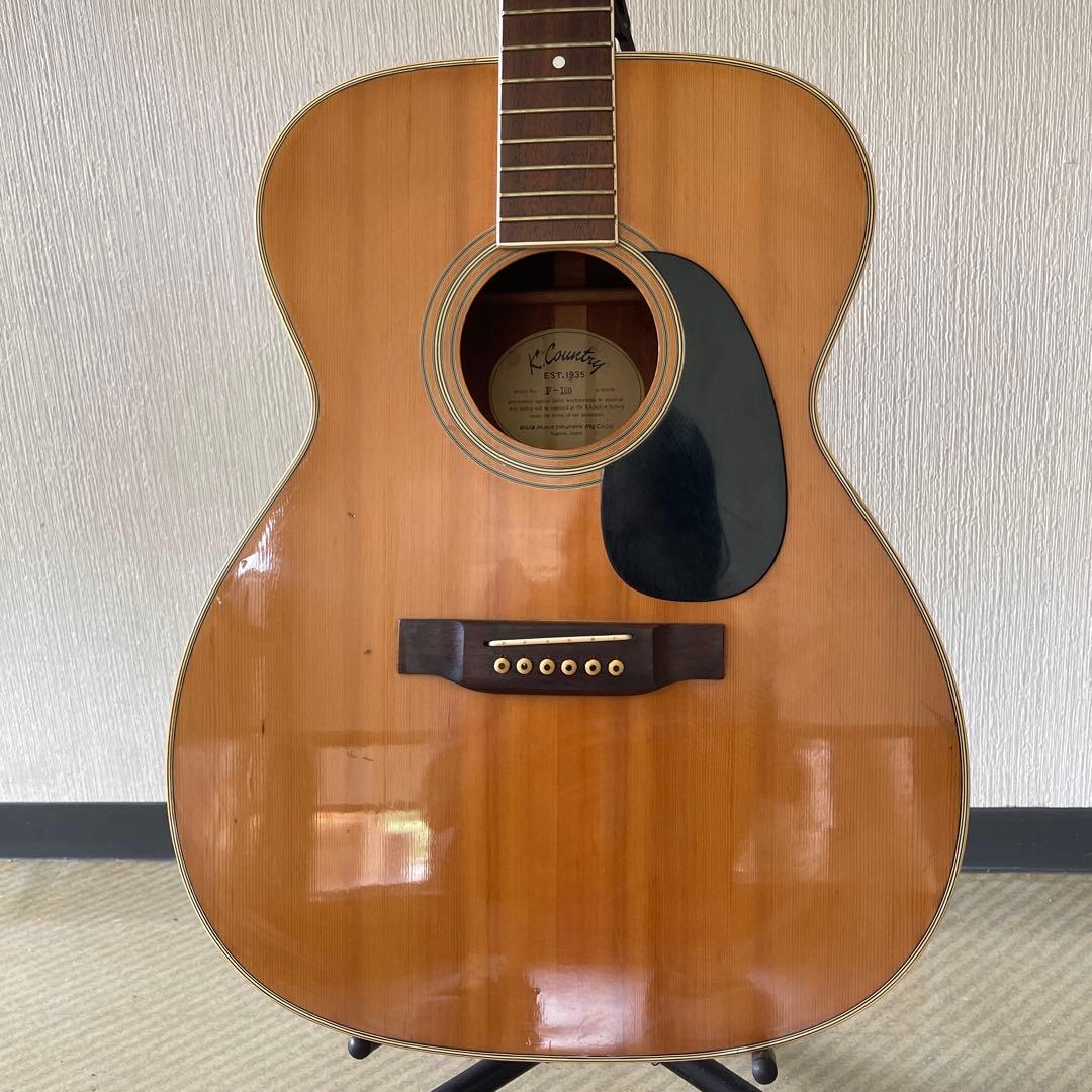 ギター K.country EST.1935 Model No.F-180