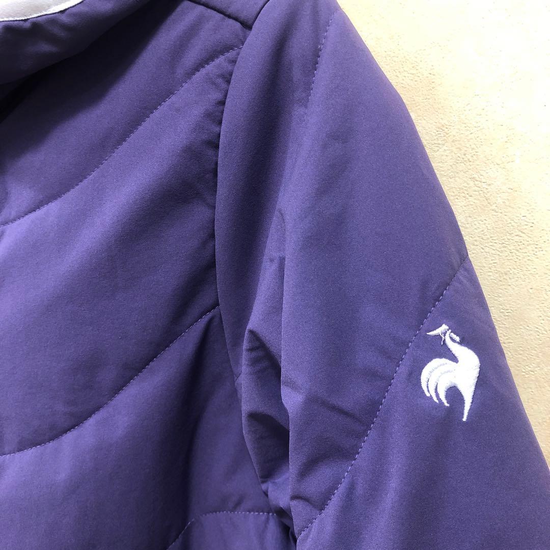 LE COQ SPORTIF フード付きジャケット 紫色