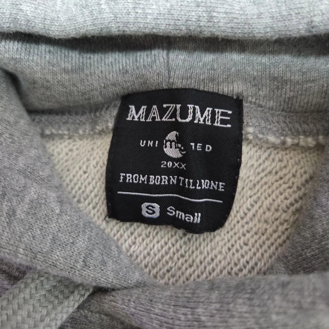 美品　mazume　マズメ　プルオーバー　スウェット　パーカー S フーディー
