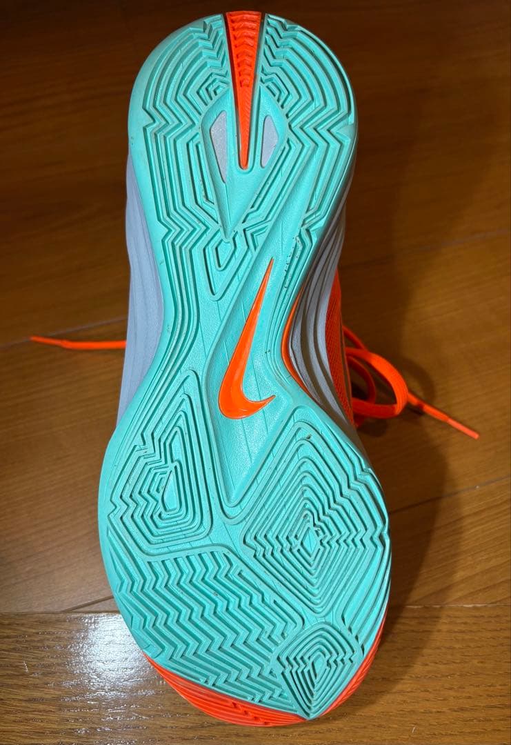 Nike Hyperdunk オレンジ/ターコイズ シューズ 25.5cm