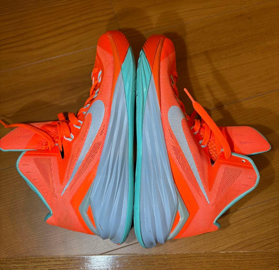 Nike Hyperdunk オレンジ/ターコイズ シューズ 25.5cm