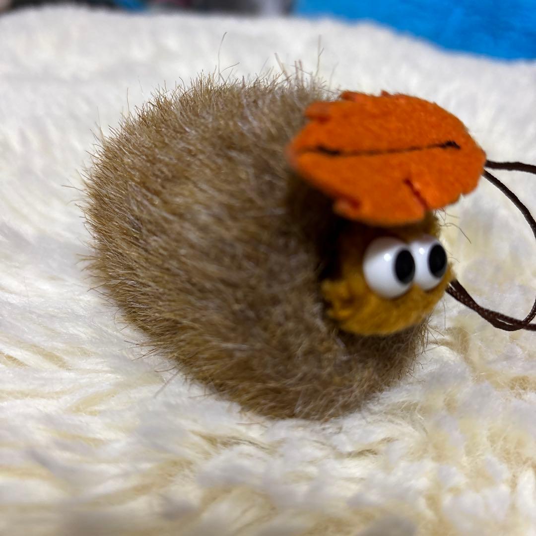 昭和レトロ　ぬいぐるみ　マスコット　ミノムシ