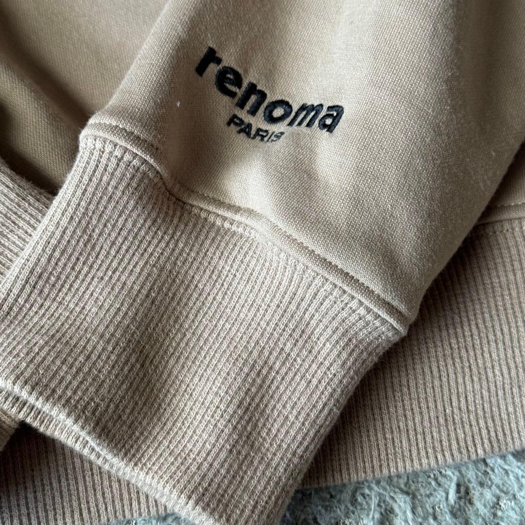 レノマゴルフ　ハーフジップ　スウェット　Sサイズ　renoma PARIS