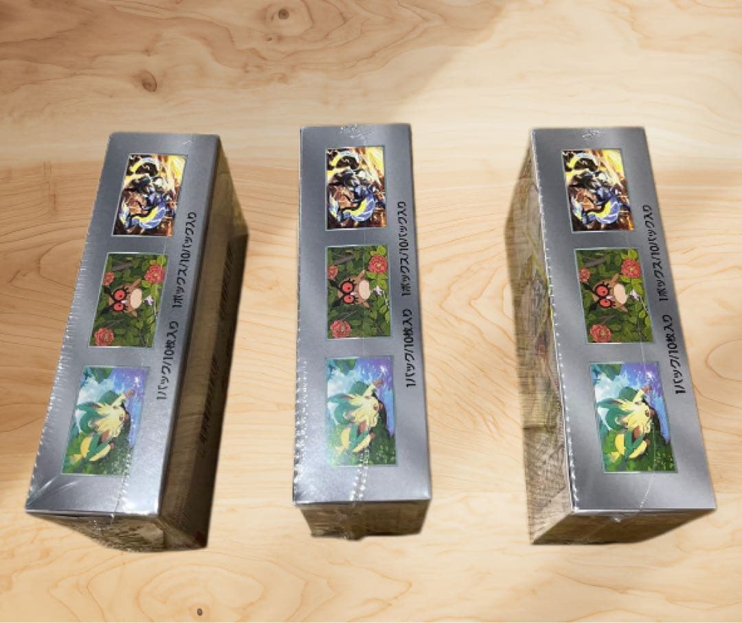 ポケモンカードゲーム テラスタルフェス 3box未開封品