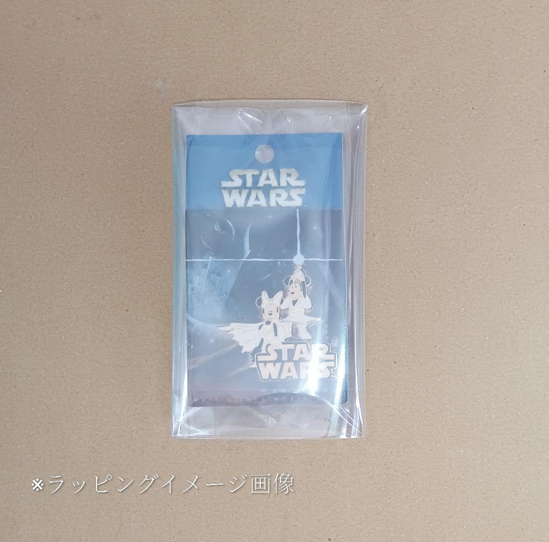 【STAR WARS×WEEKEND】『ミッキー＆ミニー』背景付きBIGピンズ