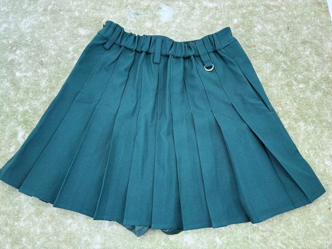新品タグ付PING ゴルフスカートキュロット SS グリーン 定価¥13,200