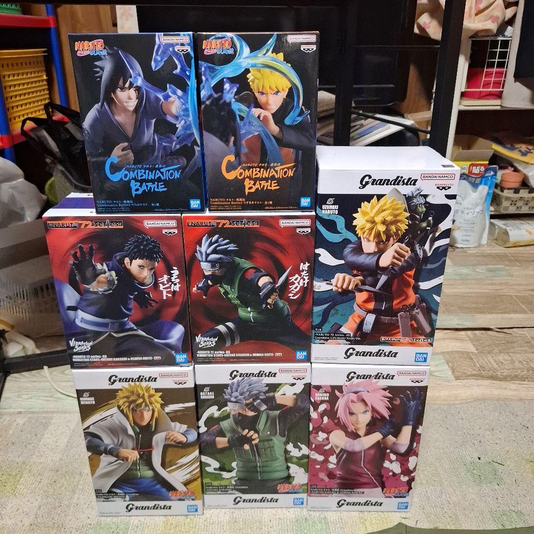 最新プライズフィギュア　NARUTO　8点セットまとめ売り