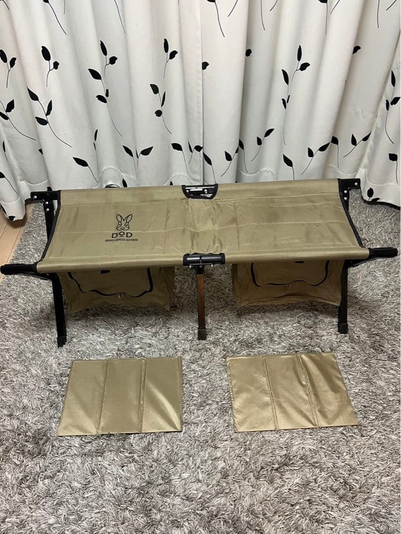 DOD廃盤品　ベンチ✖️1 チェア✖️2 セット