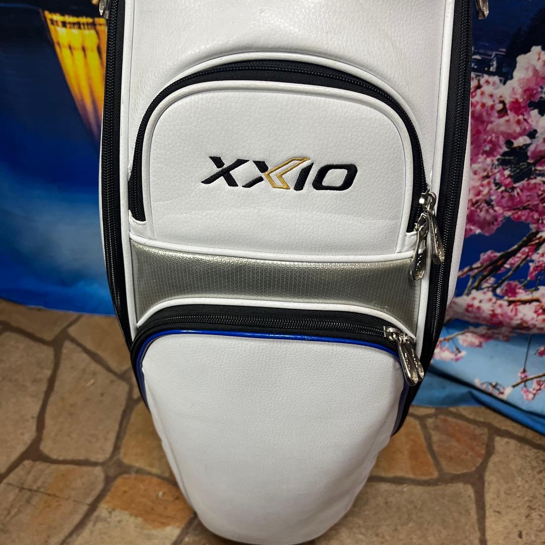 寶BZ-1296 XXIO キャディバッグ ホワイト フード無し