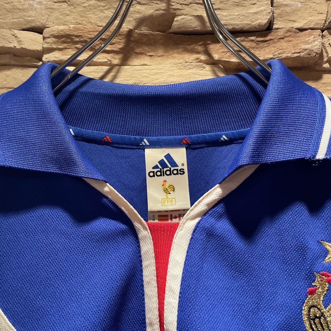 【大人気】y2k/adidas×フランス代表/00-02/ユニフォーム/XL