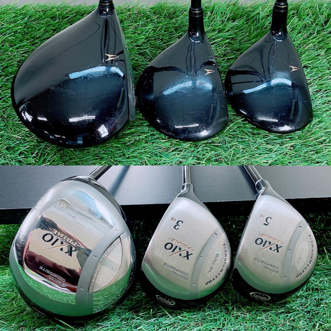 ゴルフクラブ ゼクシオ入り メンズ フルセット 即コースデビュー D3045