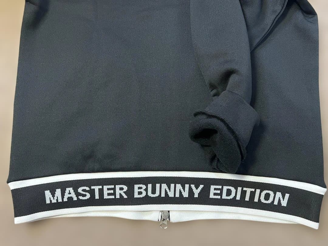35750円マスターバニーエディション新品MBE黒メンズ4裏起毛ジャージブルゾン