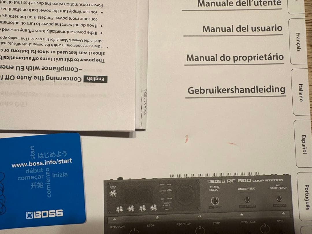 BOSS RC-600 ルーパー Loop エフェクター ループステーション