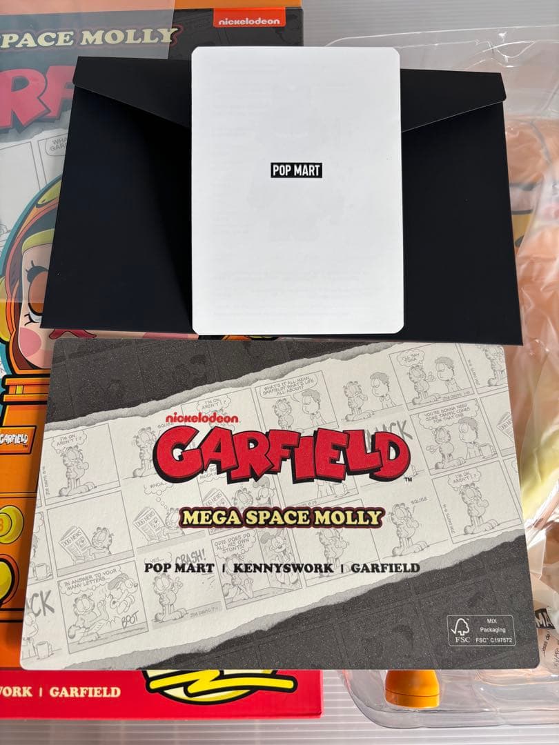 ゲームキャラクター POP MART MEGA SPACE MOLLY GARFIELD 400%