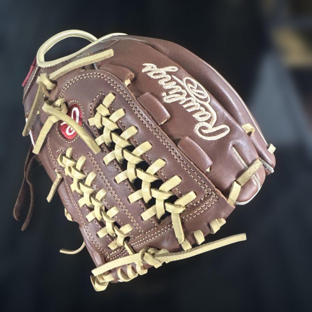 ⑦Rawlings 軟式グローブ ブラウン