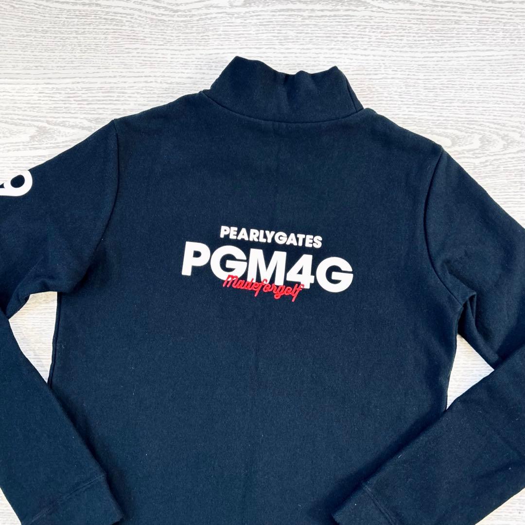 新品　PEARLY GATES パーリーゲイツ　裏起毛　モックネック