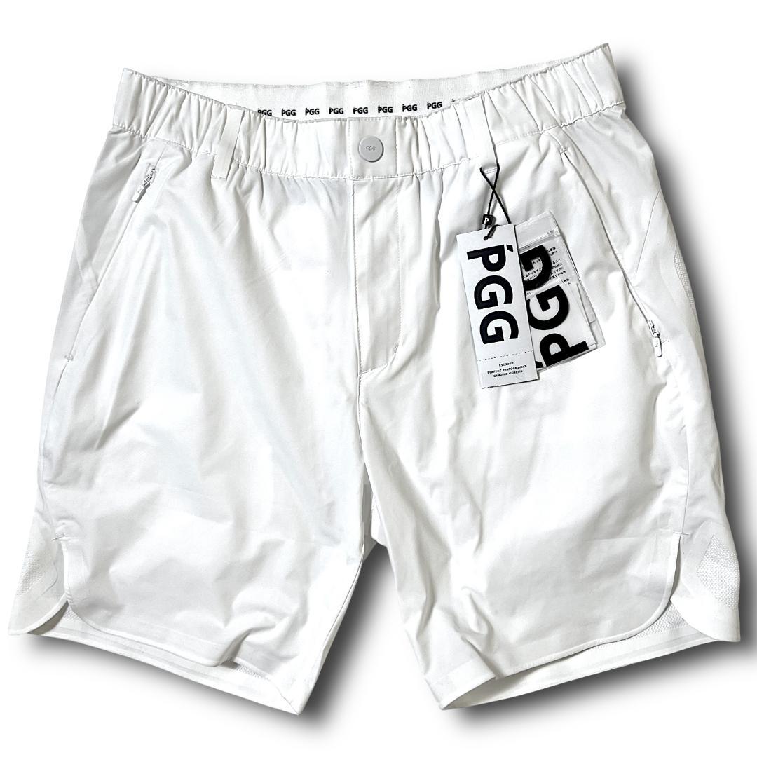 4 PGG パーリーゲイツ ストレッチ ショートパンツ 定価26,400円 白