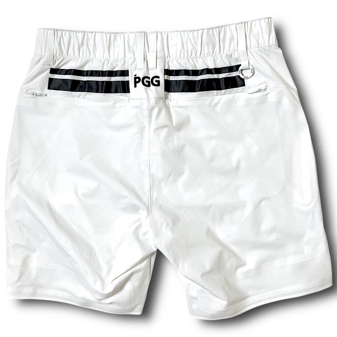 4 PGG パーリーゲイツ ストレッチ ショートパンツ 定価26,400円 白