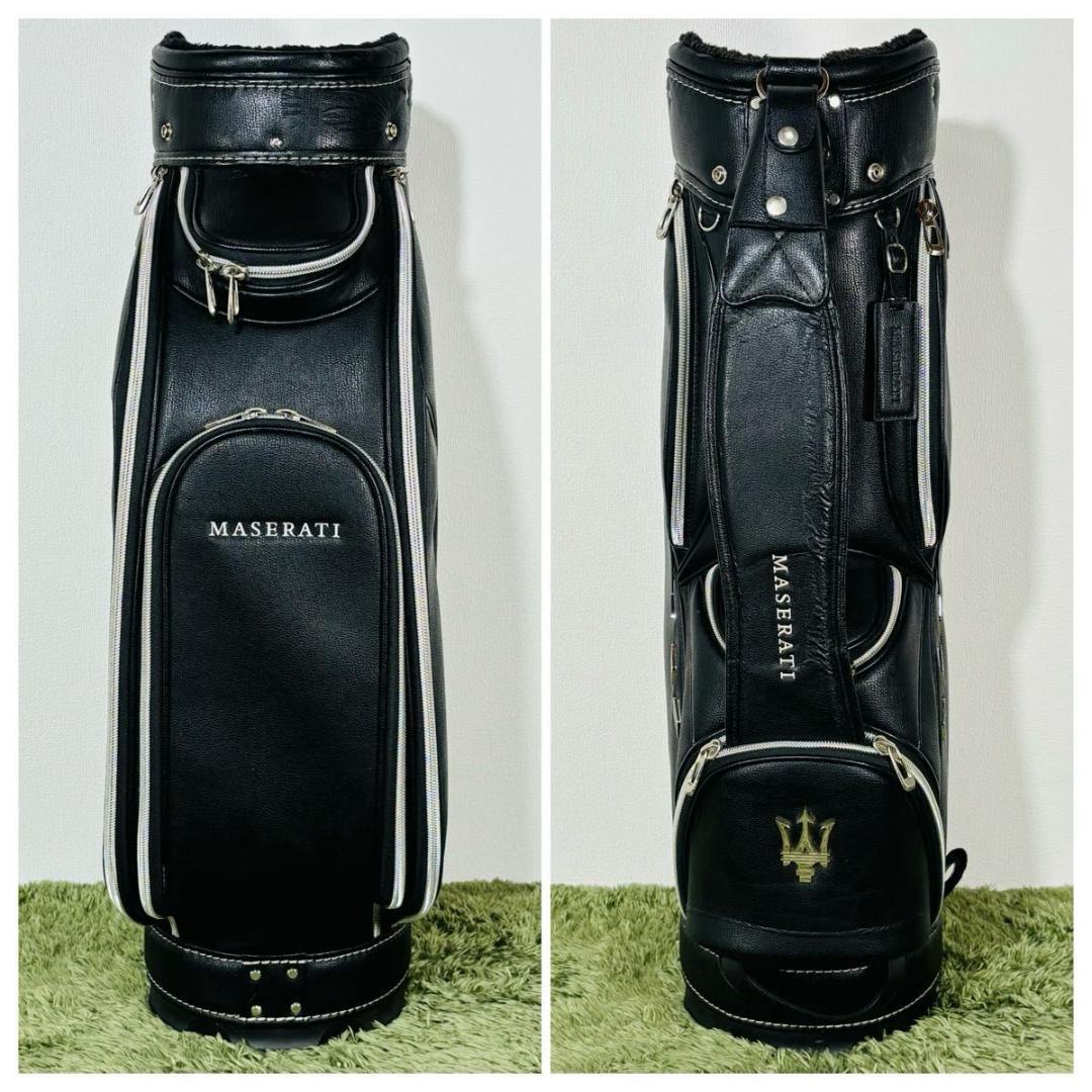 MASERATI マセラティ キャディバッグ カート式 9型 5分割 人気モデル