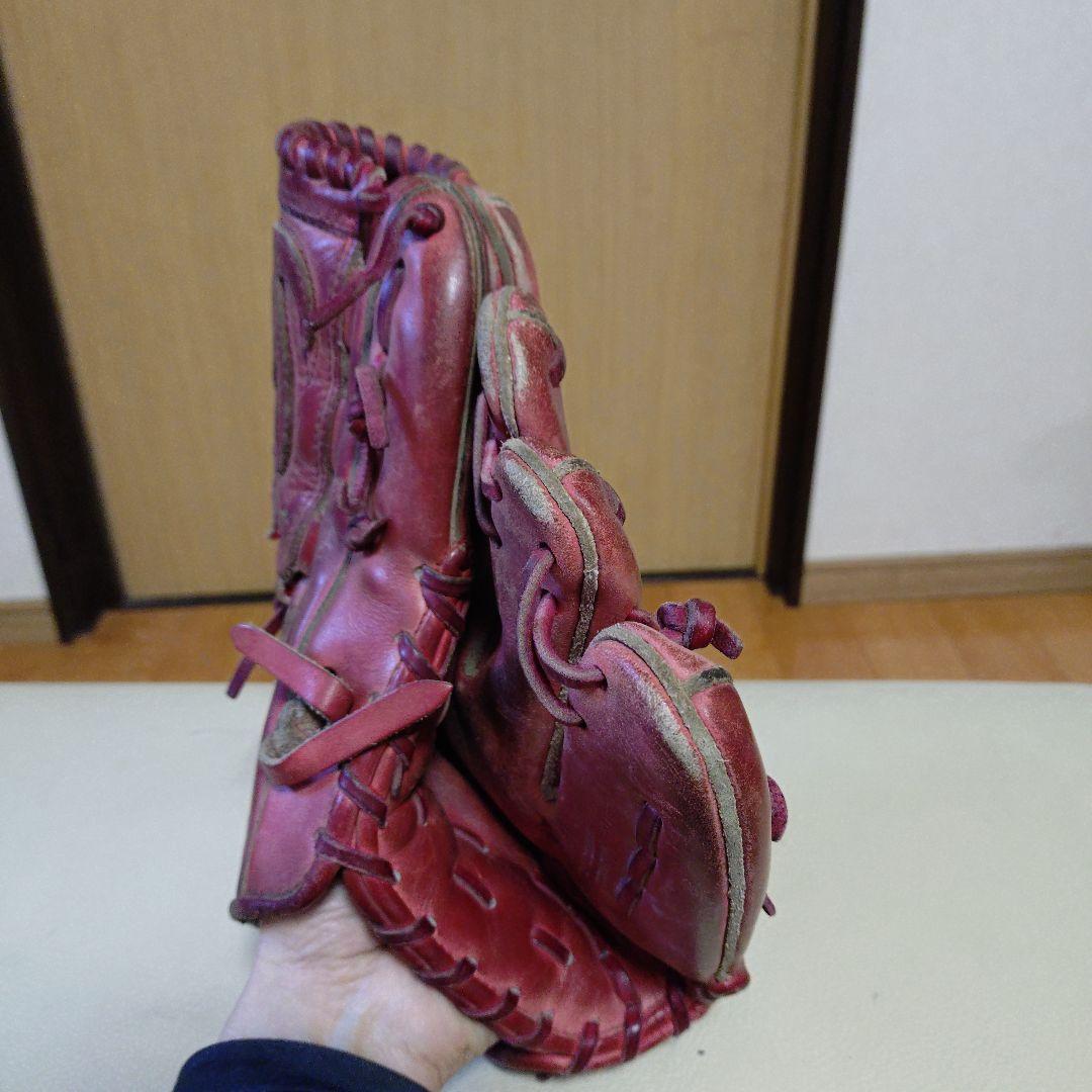 ゼット　プロステイタス　一般硬式用グローブ 鈴木刻印　使用感強