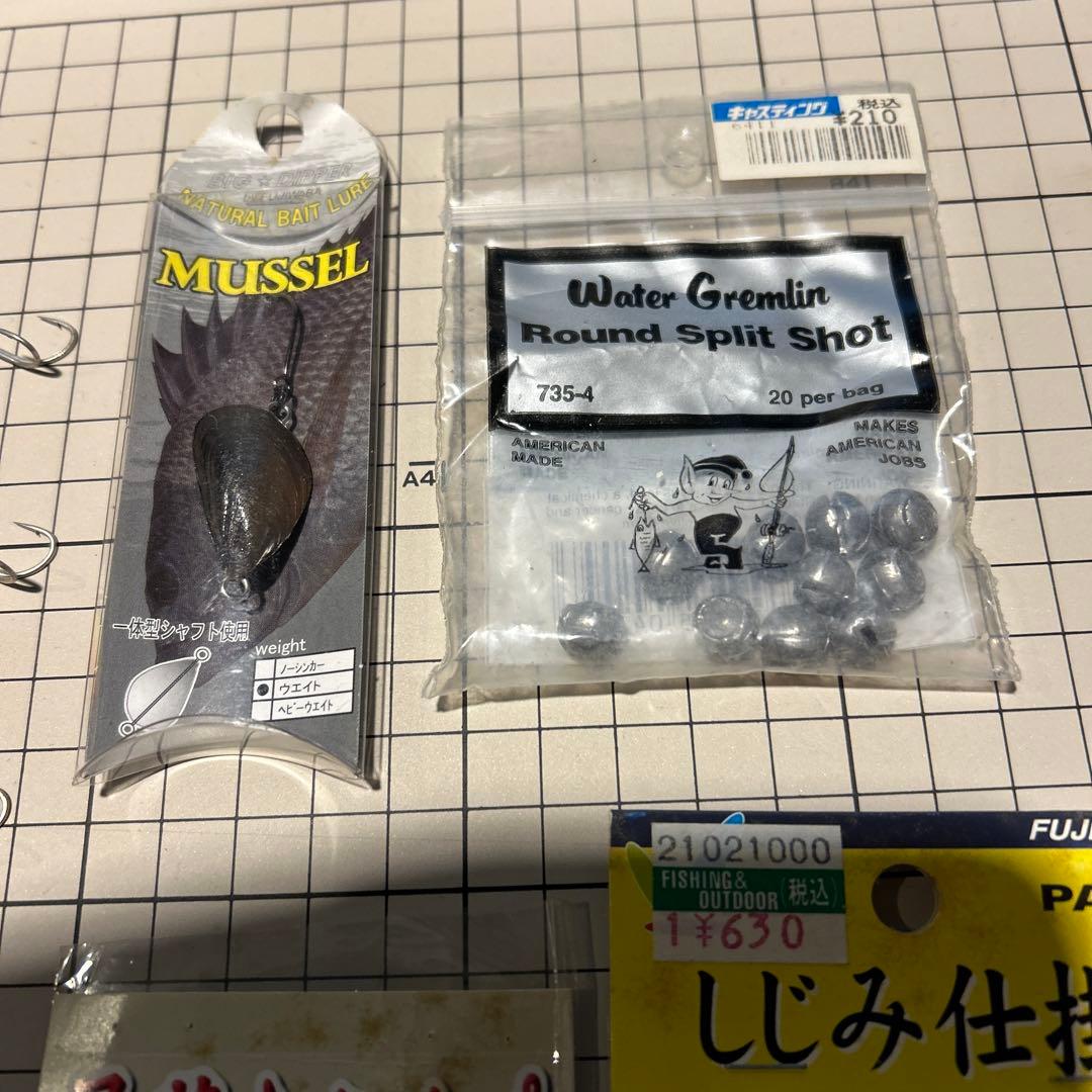 ラパラCD7 Mリグ仕様　チヌルアー　しゃこルアー　まとめ売り