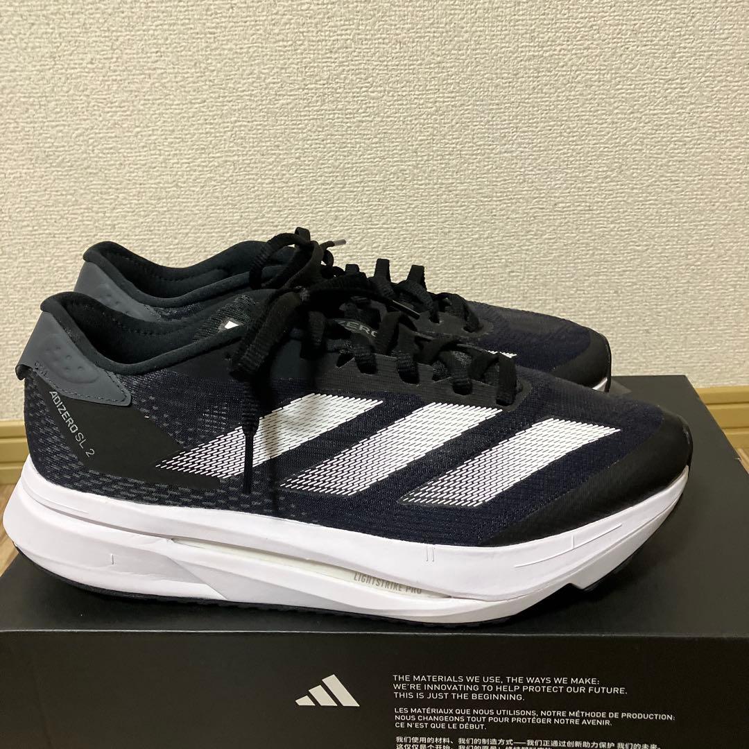 未使用　ADIDAS ADIZERO SL2 M WIDE 25.5cm