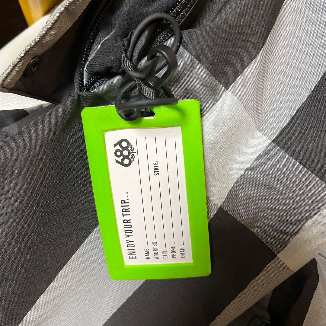 686☆スキー☆スノボウェア☆チェックパンツ　メンズM