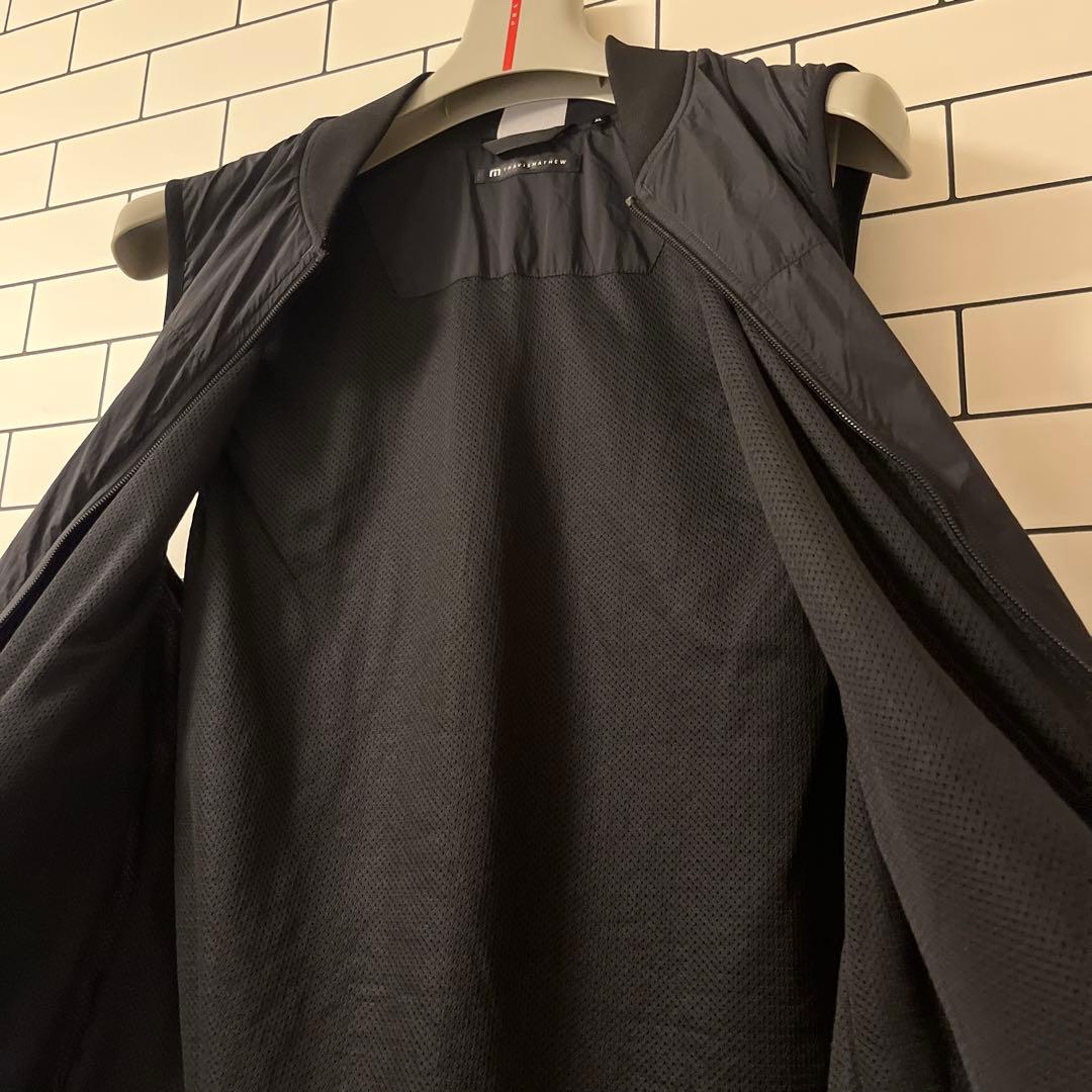 TravisMathew ゴルフ ベスト ブラック/ホワイト