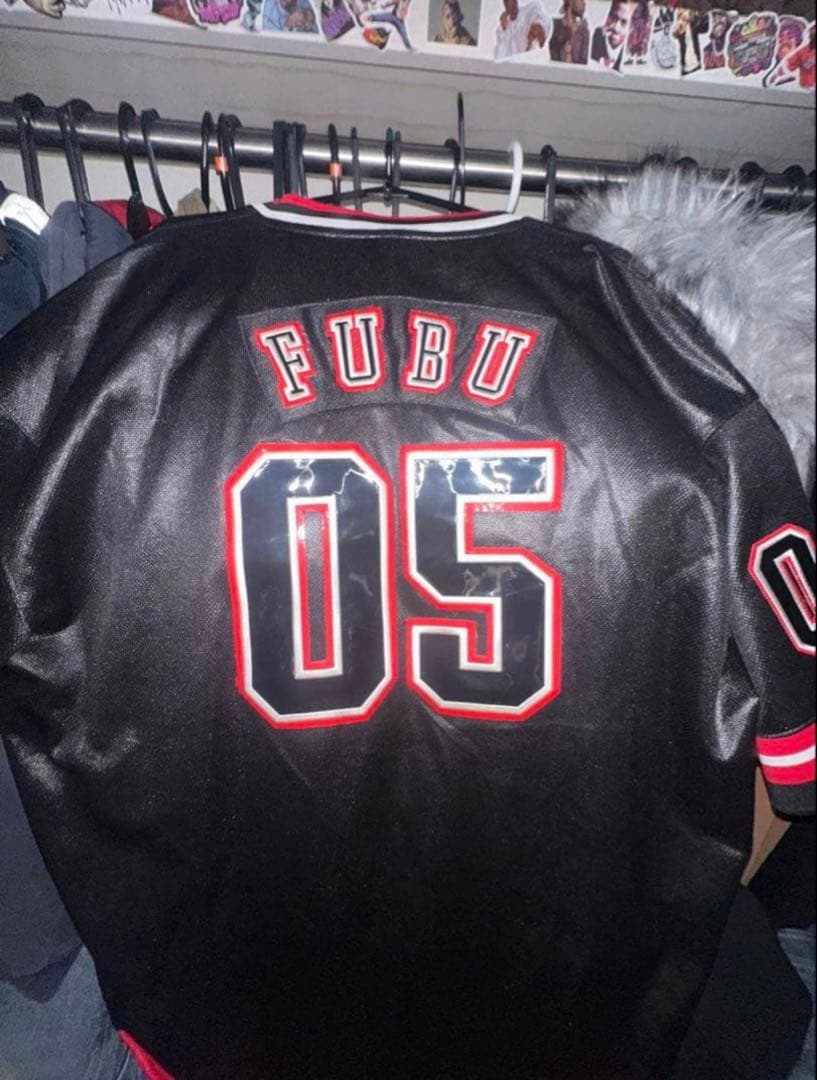 フブ ゲームシャツ FUBU bboy hiphop ビーボーイ 90s