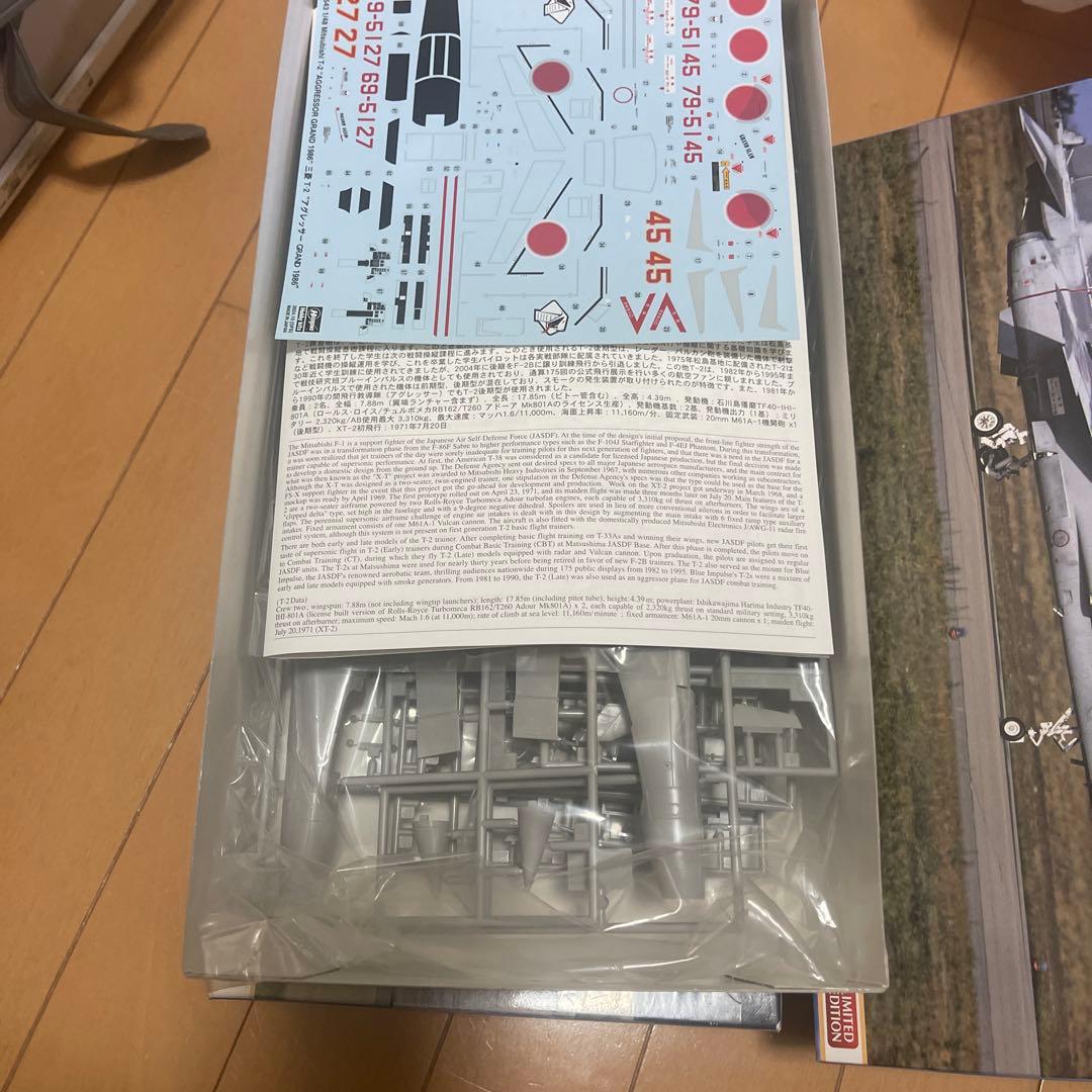 ハセガワ1／４８T-2アグレッサー　F-1スペシャルカラー