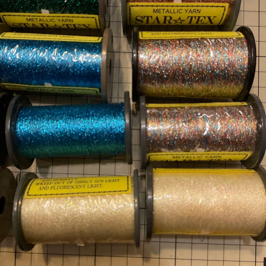 京都 ホドオ　STAR⭐︎TEX　新品　ブランク 総巻き・ガイド巻き　ラメスレッド