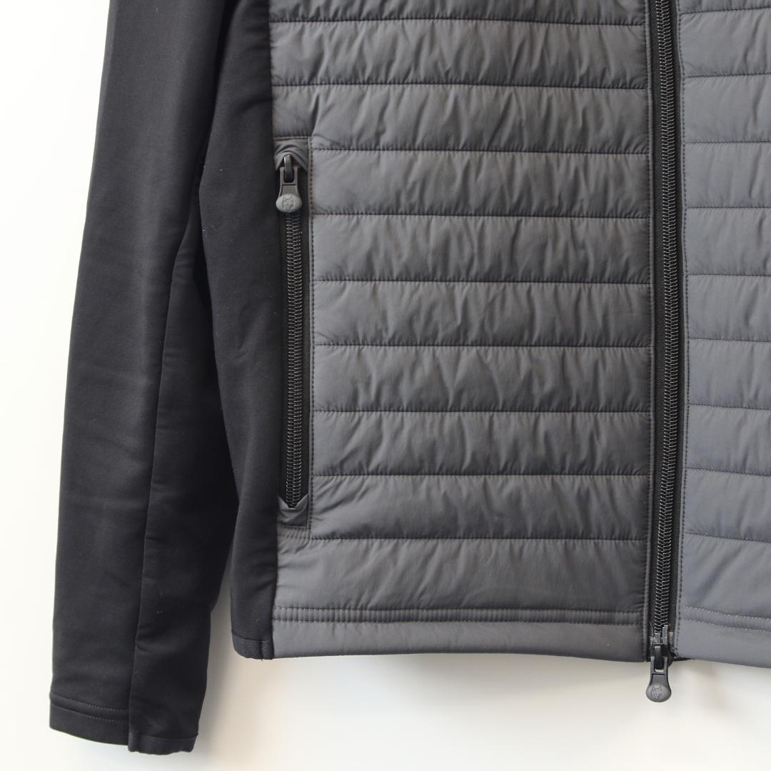 【美品】グレイソン ジャケットS グレー×ブラック GREYSON ゴルフ