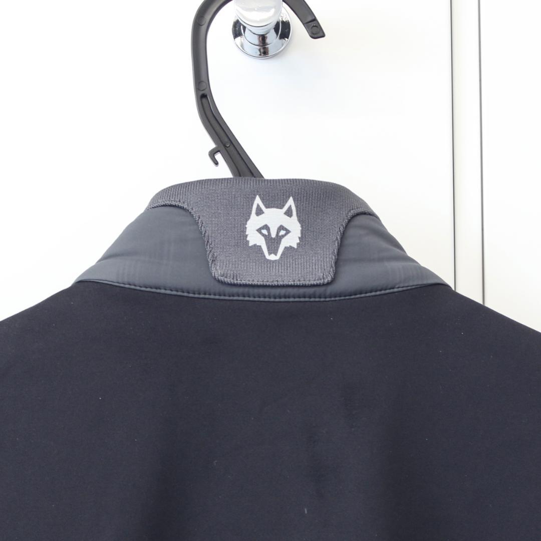 【美品】グレイソン ジャケットS グレー×ブラック GREYSON ゴルフ