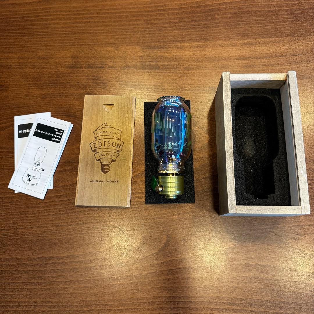 ライト・ランタン MINIMAL WORKS Edison Lantern AURORA