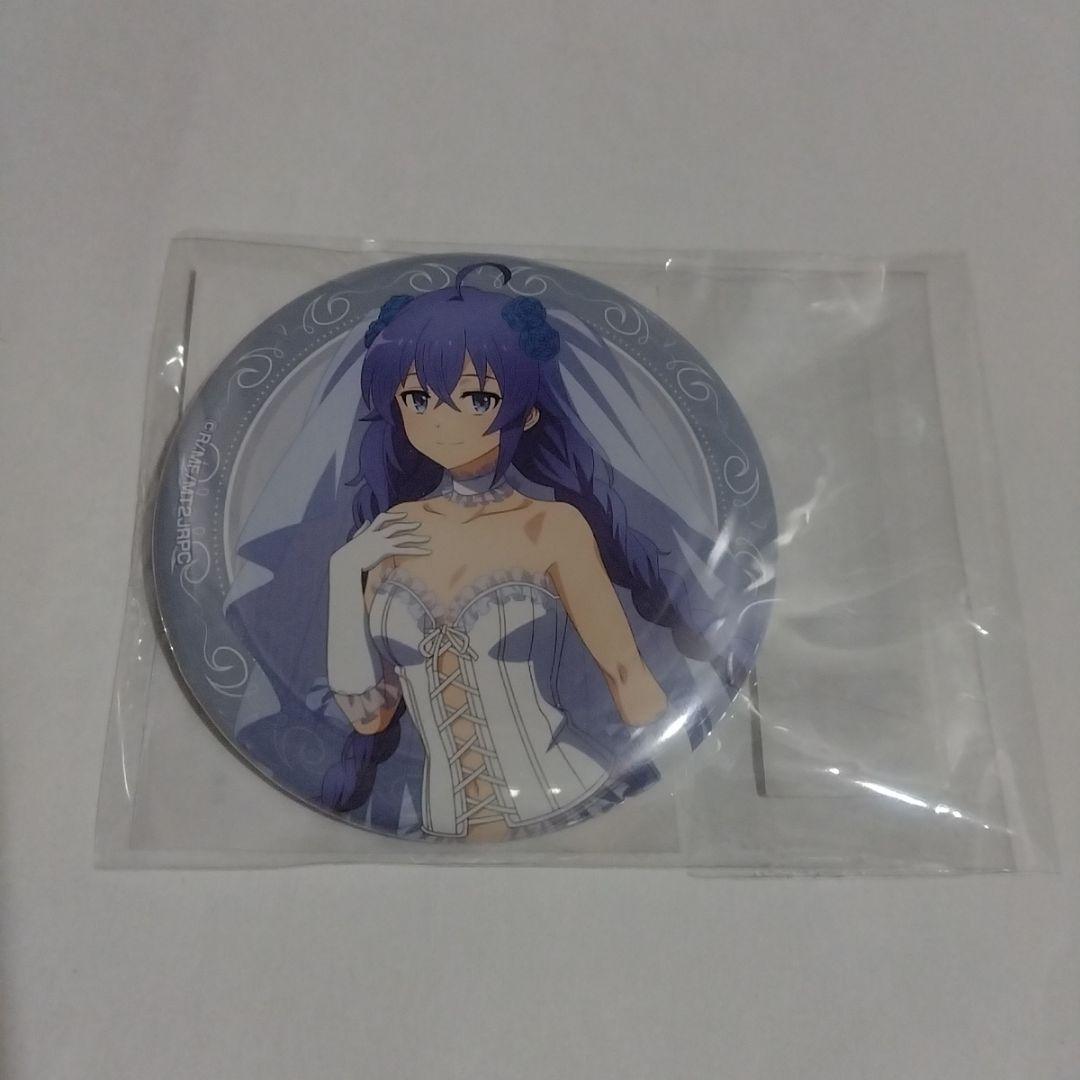 くじコレ　無職転生ll 缶バッジ　ロキシー　ブライダルver.