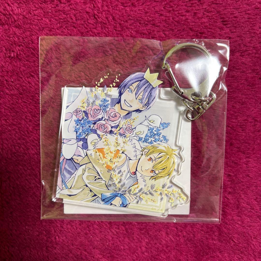 ノラガミ くじ引き堂 B賞 アクリルキーホルダー 夜ト ひより 雪音 毘沙門