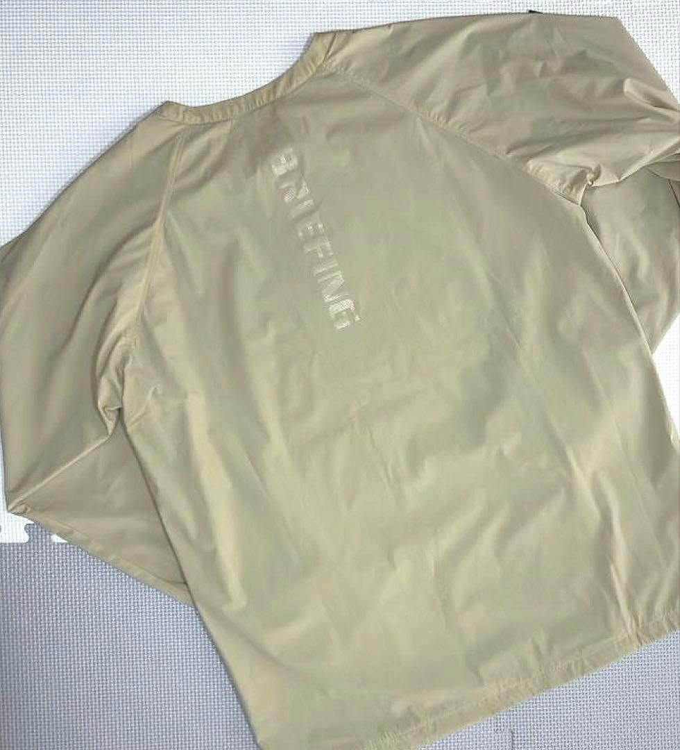 BRIEFING WIND & RAIN PULLOVER（BEIGE／M）