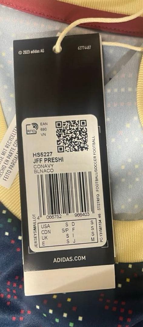 adidas ジャマイカ代表　プレマッチシャツ　トレーニングシャツ　国内Mサイズ