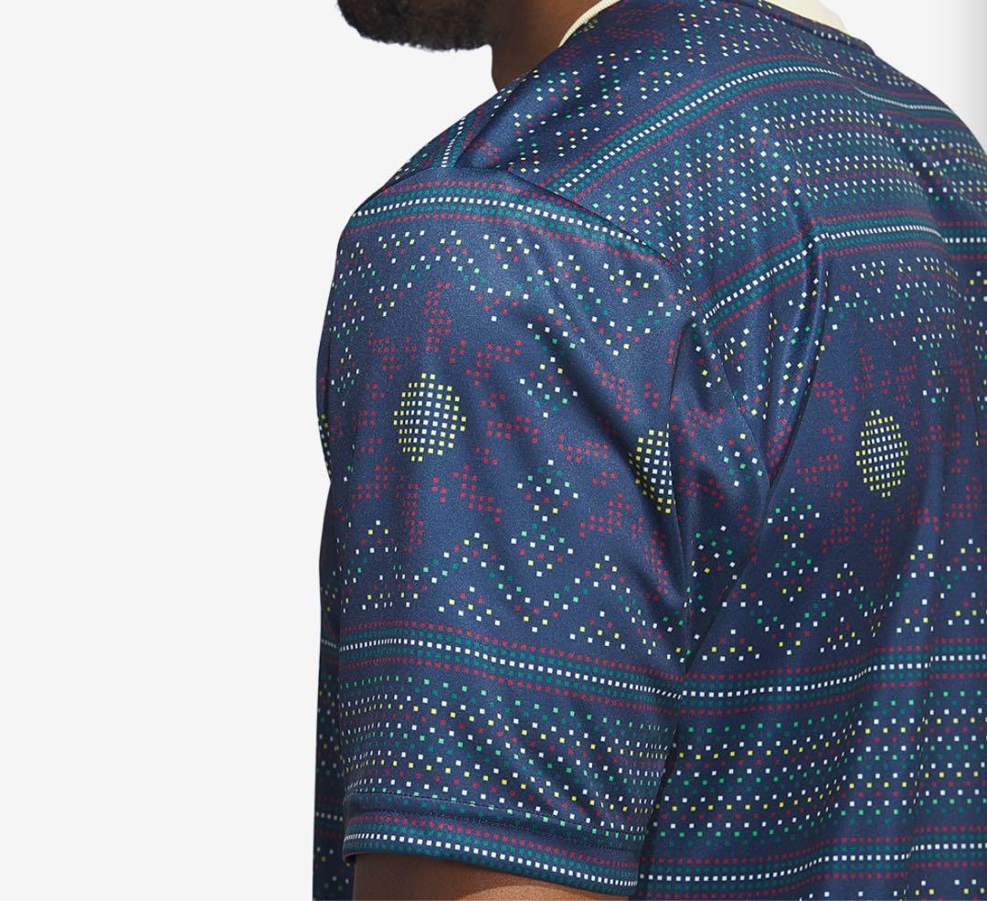 adidas ジャマイカ代表　プレマッチシャツ　トレーニングシャツ　国内Mサイズ