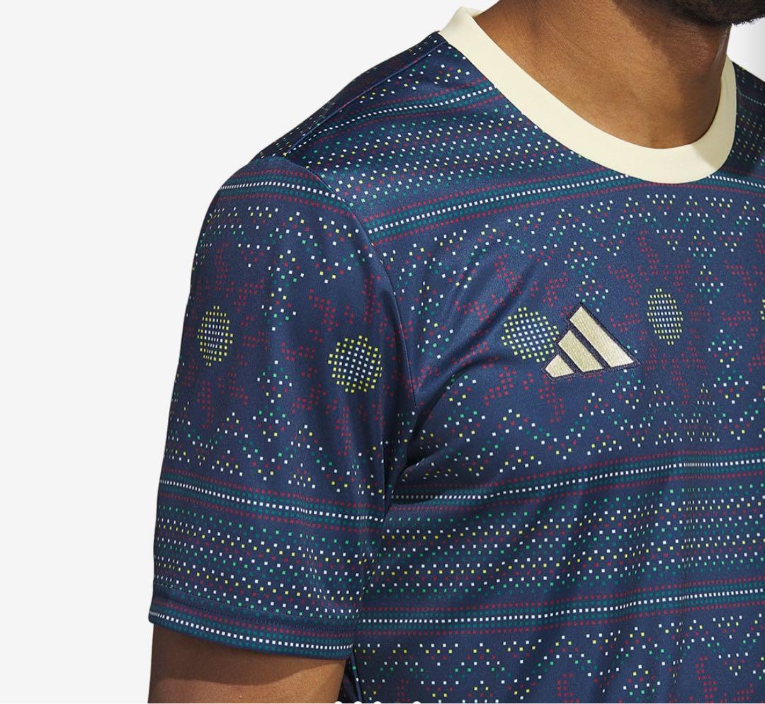 adidas ジャマイカ代表　プレマッチシャツ　トレーニングシャツ　国内Mサイズ