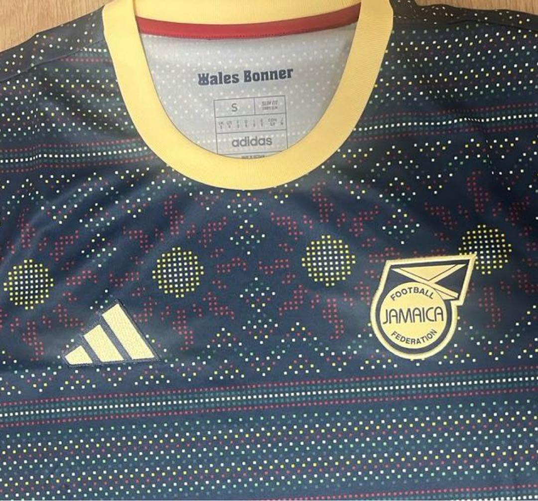 adidas ジャマイカ代表　プレマッチシャツ　トレーニングシャツ　国内Mサイズ