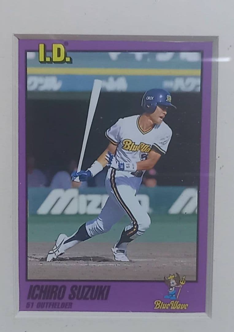 イチロー選手1993年ルーキーカードと写真セット