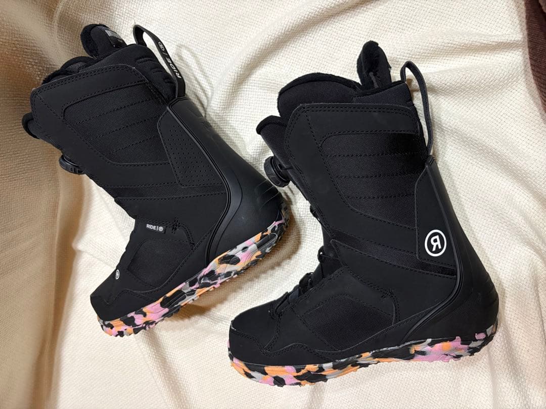 【限定特価】RIDE SAGE BOARD BOOTS 24-25 黒