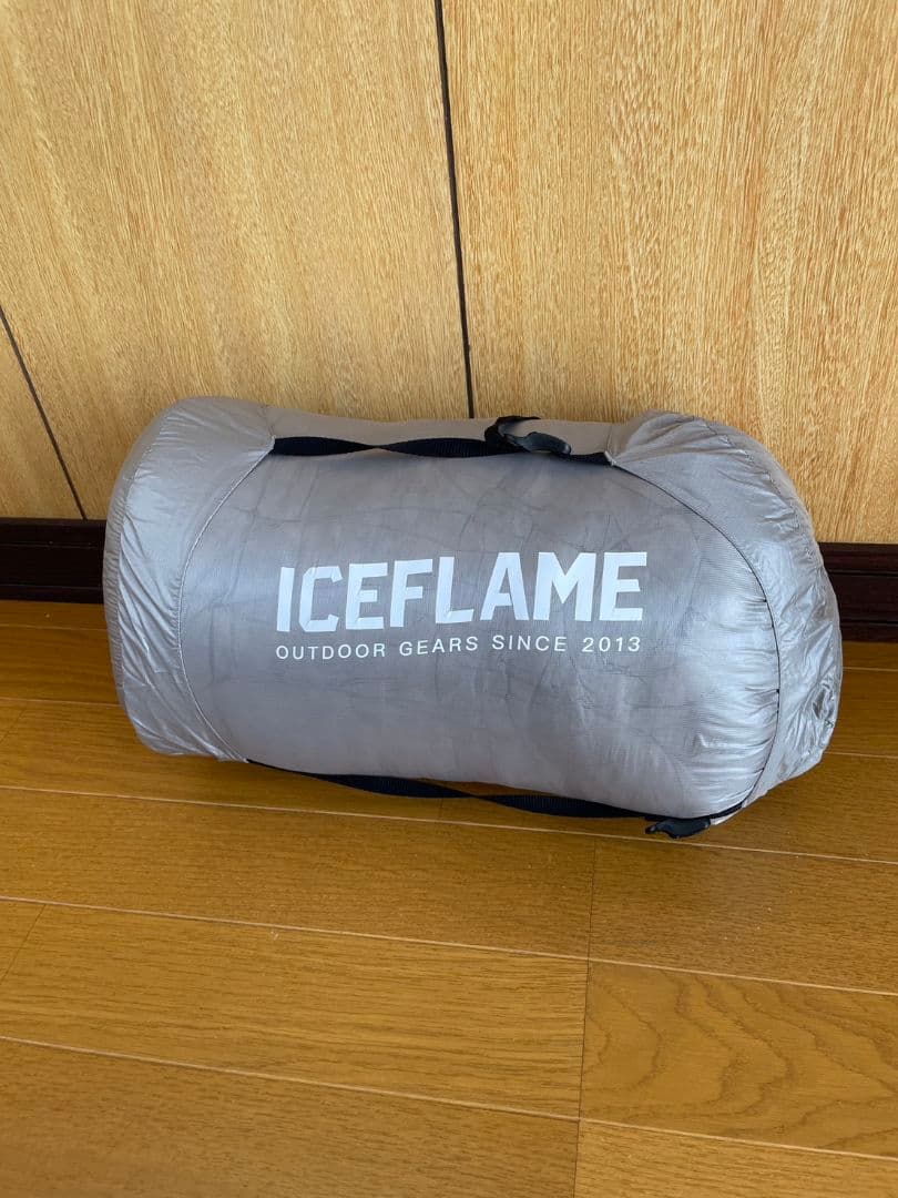 未使用 ICEFLAME ダウンシュラフ 寝袋 FLAME SD700 NXT