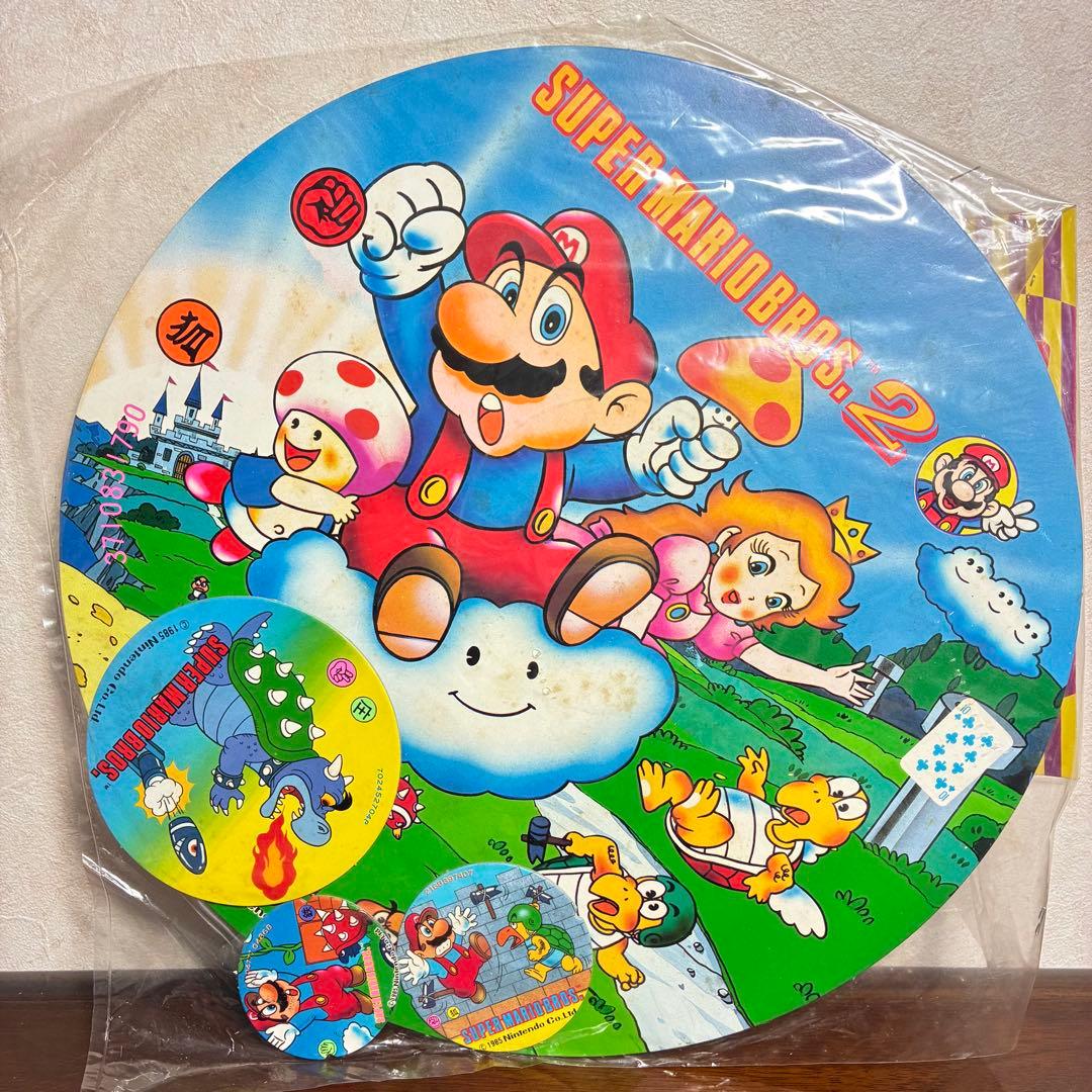 スーパーマリオブラザーズ2 メンコ 6セット　面子　昭和レトロ メンコ